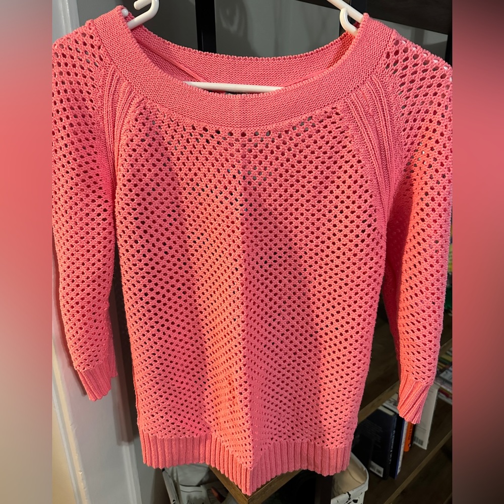 Pink sweater